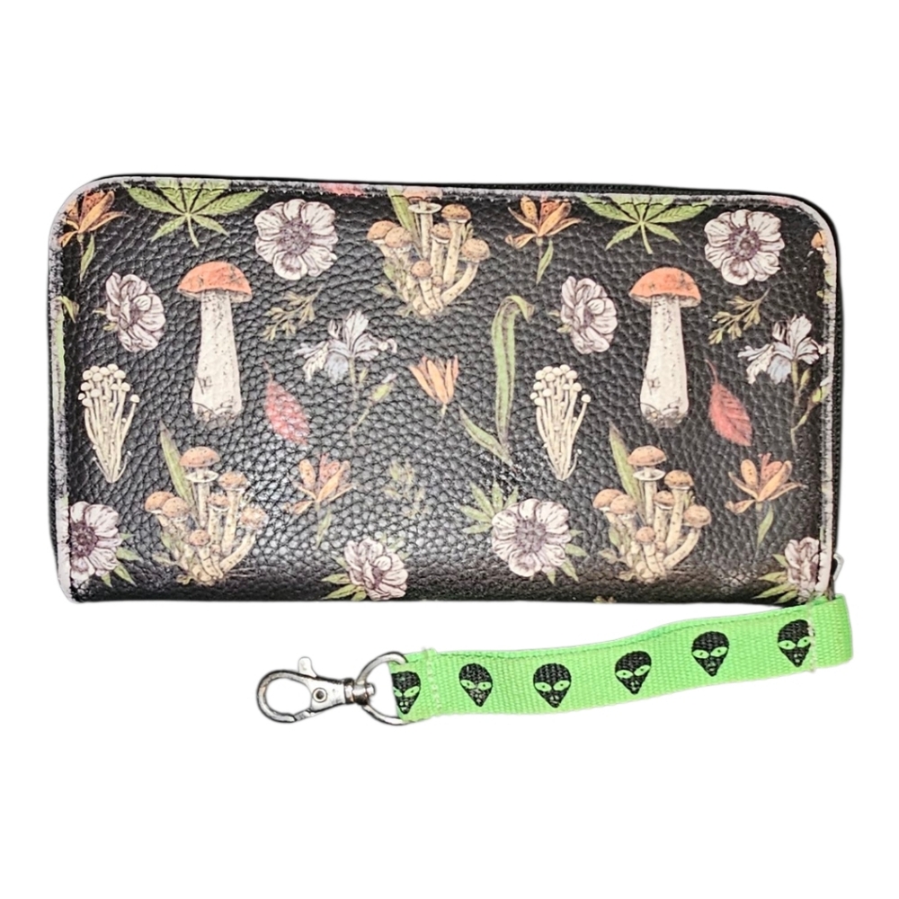 Mushroom Print Wallet/purse